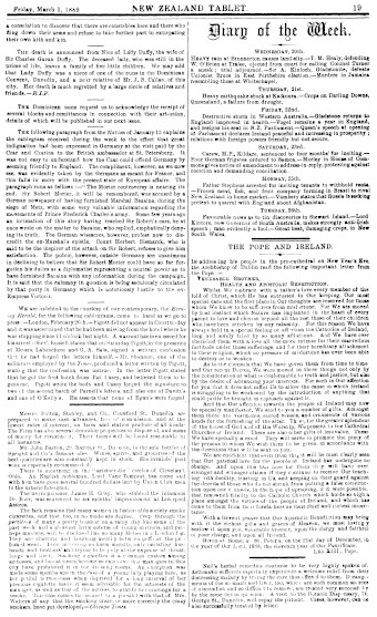 Issue page