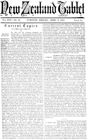 Issue page