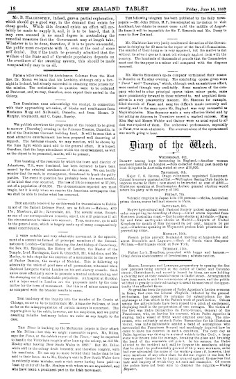 Issue page