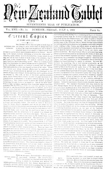 Issue page