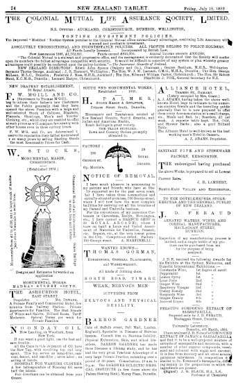 Issue page