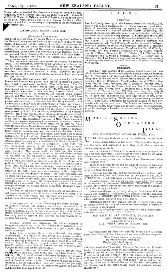 Issue page