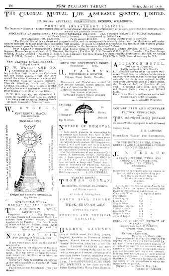 Issue page