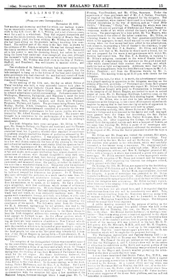 Issue page