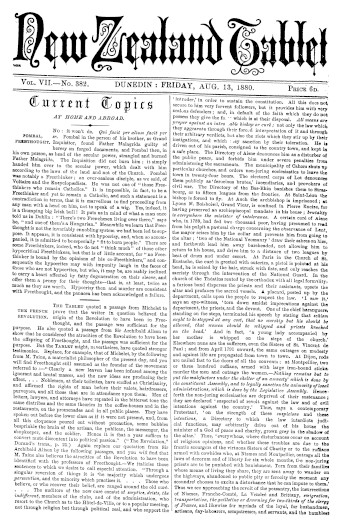 Issue page