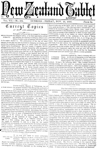 Issue page