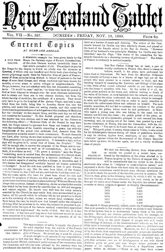 Issue page