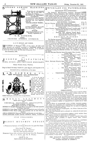 Issue page