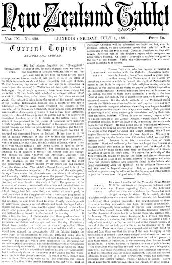 Issue page