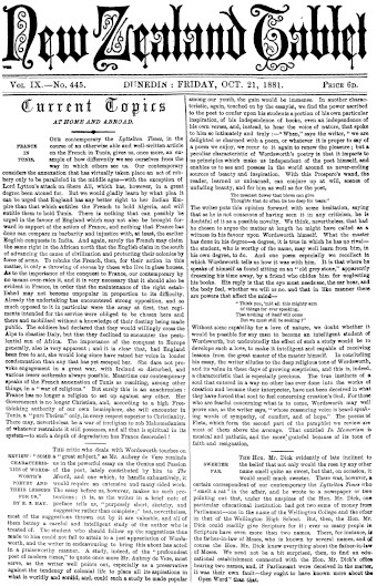 Issue page