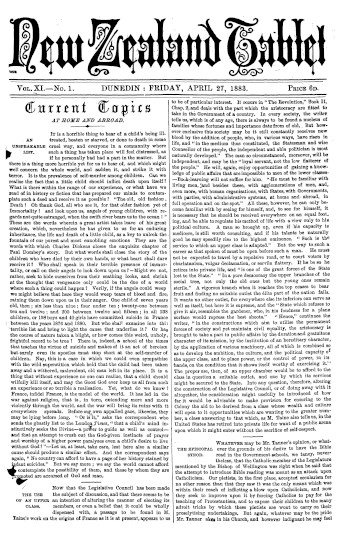 Issue page