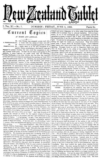 Issue page