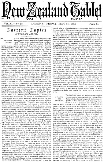 Issue page