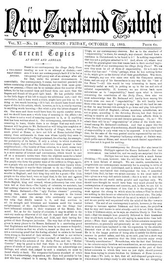 Issue page