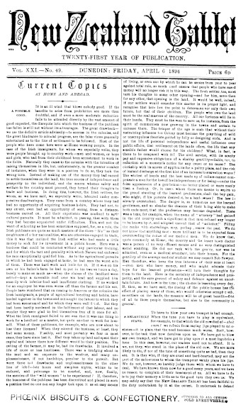 Issue page