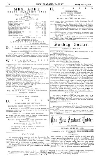 Issue page