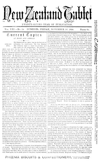 Issue page