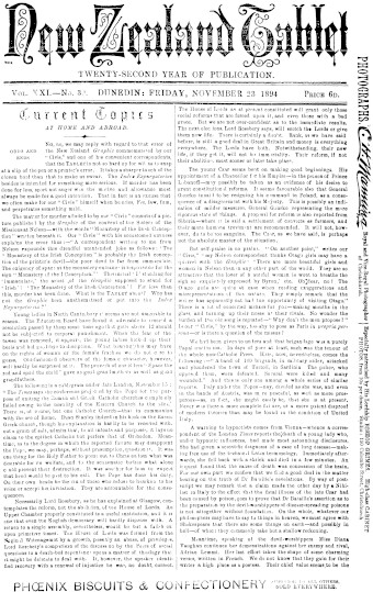 Issue page