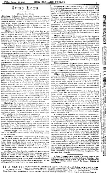 Issue page