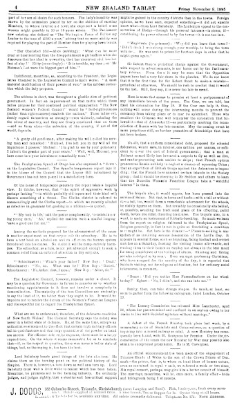 Issue page