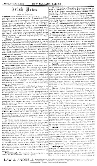 Issue page