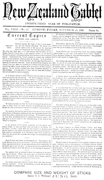 Issue page