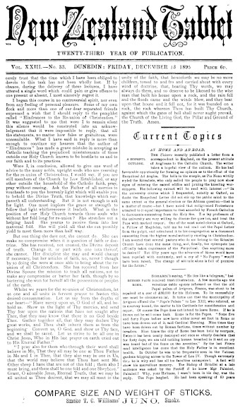 Issue page