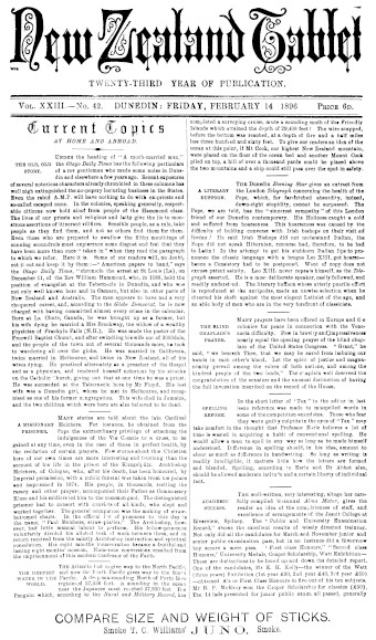 Issue page