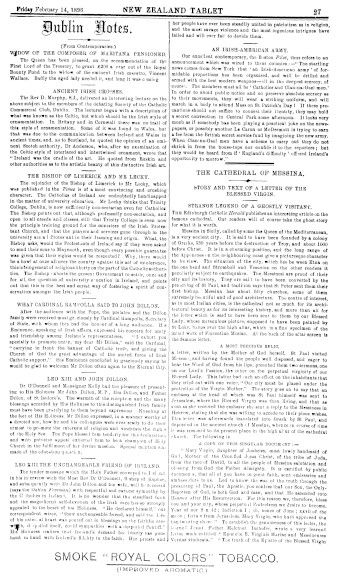 Issue page