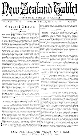 Issue page