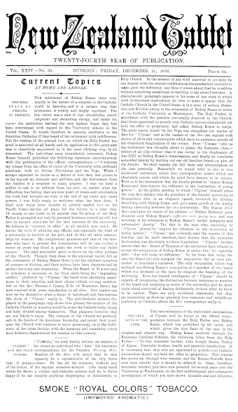 Issue page