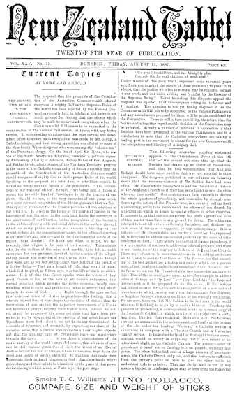 Issue page