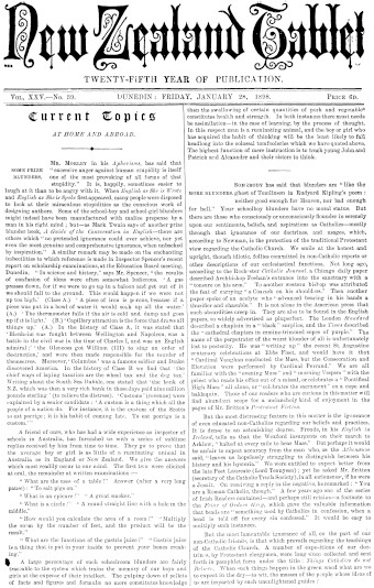 Issue page