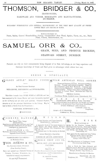 Issue page