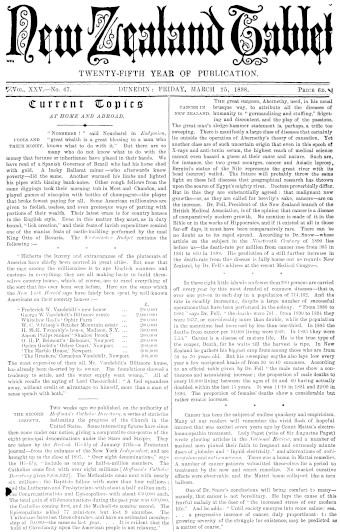 Issue page