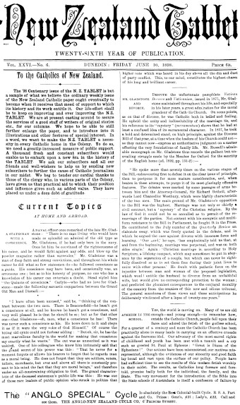 Issue page