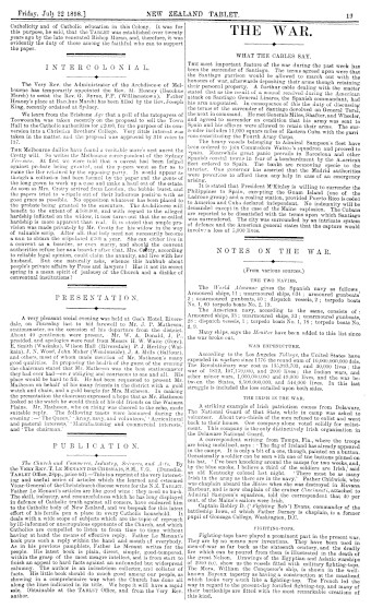 Issue page