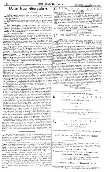 Issue page