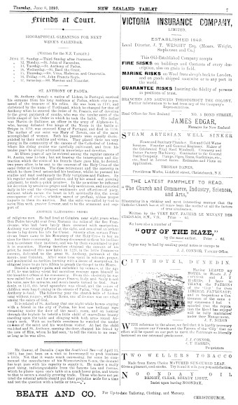 Issue page