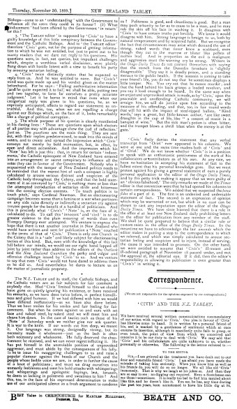 Issue page