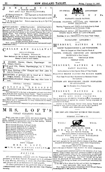 Issue page