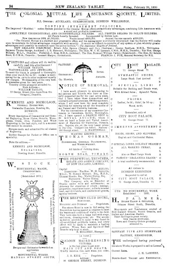 Issue page