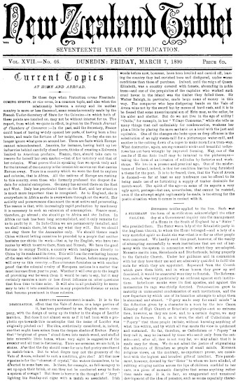 Issue page