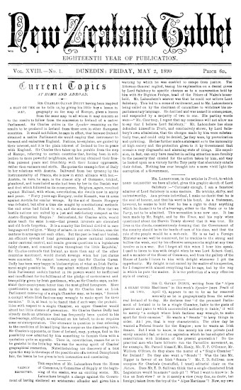 Issue page