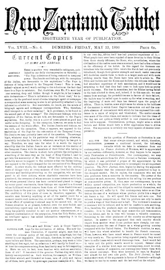 Issue page