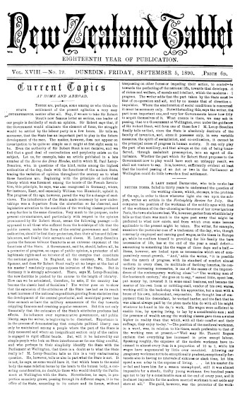 Issue page