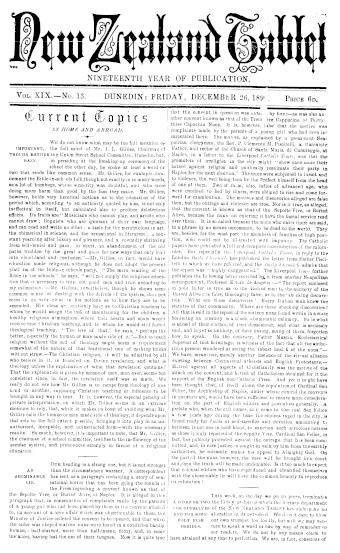 Issue page