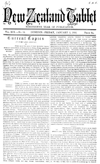 Issue page