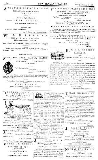 Issue page