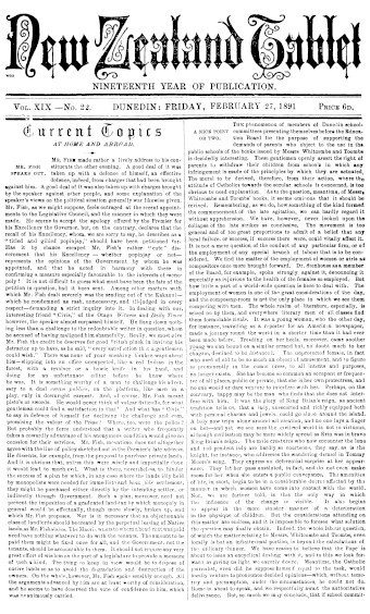 Issue page